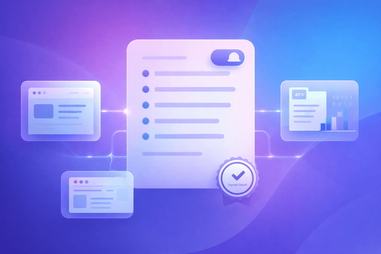 CueCrux proof-backed answer preview